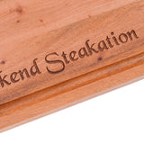 Medium Chopping Board – WEEKEND STEAKATION Design