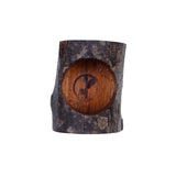 Log Candle Holder with 1 Hole