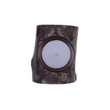 Log Candle Holder with 1 Hole