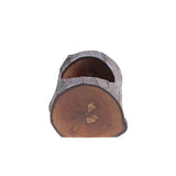 Log Candle Holder with 1 Hole