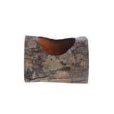 Log Candle Holder with 1 Hole