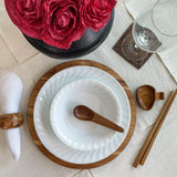 Teak Plate Charger