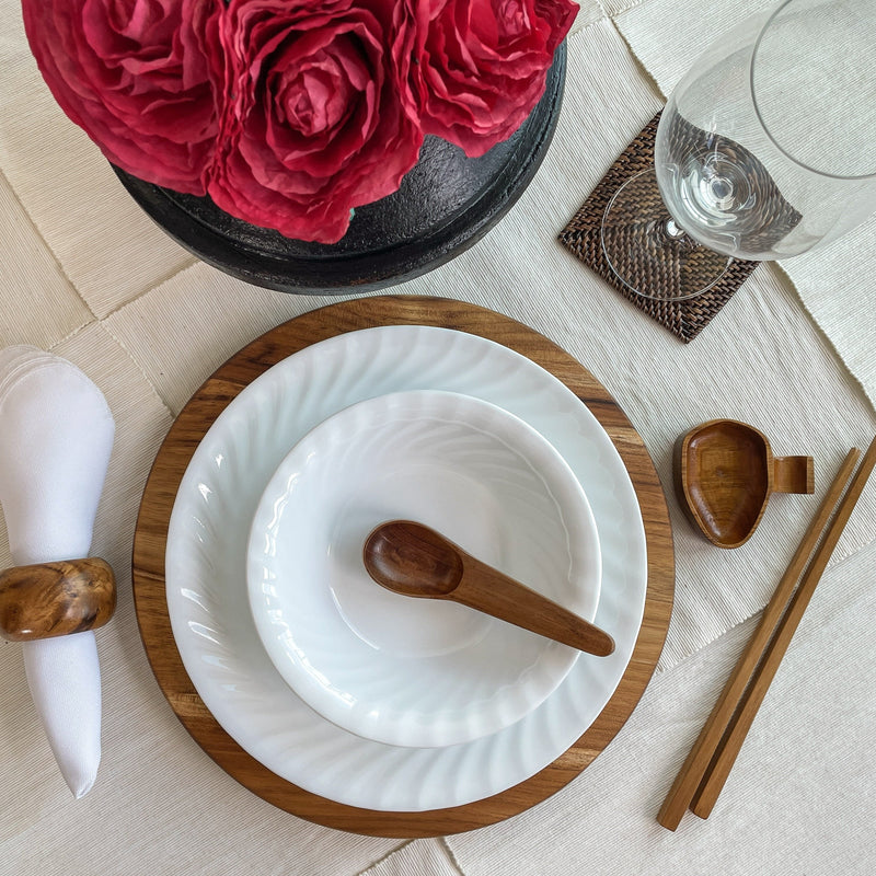 Teak Plate Charger