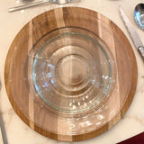 Teak Plate Charger