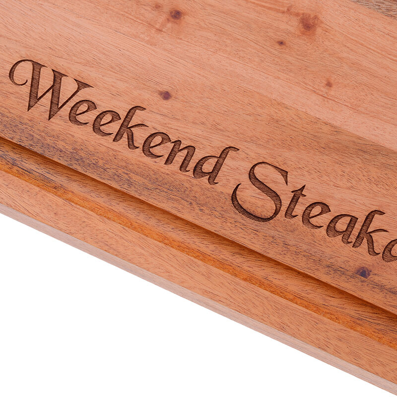 Medium Chopping Board – WEEKEND STEAKATION Design