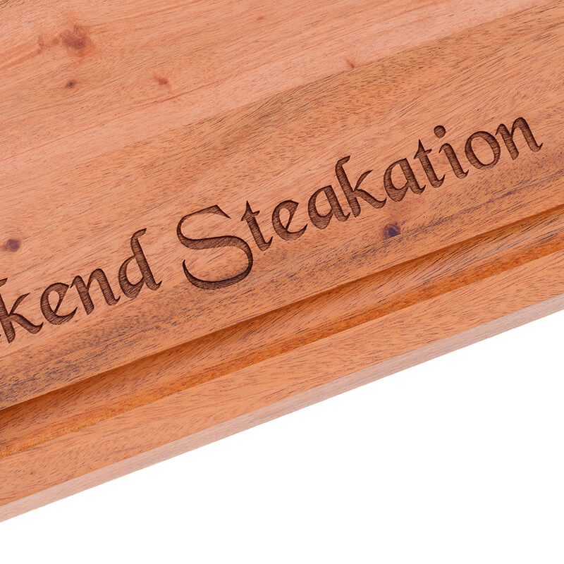 Medium Chopping Board – WEEKEND STEAKATION Design